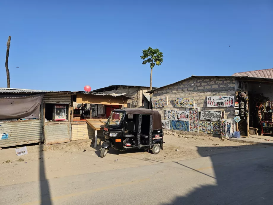Tuk tuk em Nungwi