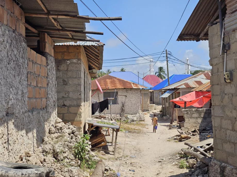 Centro da cidade de Paje