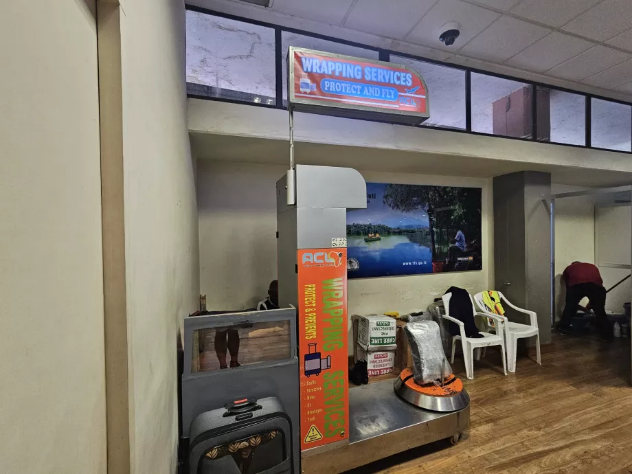 Embalagem de bagagens