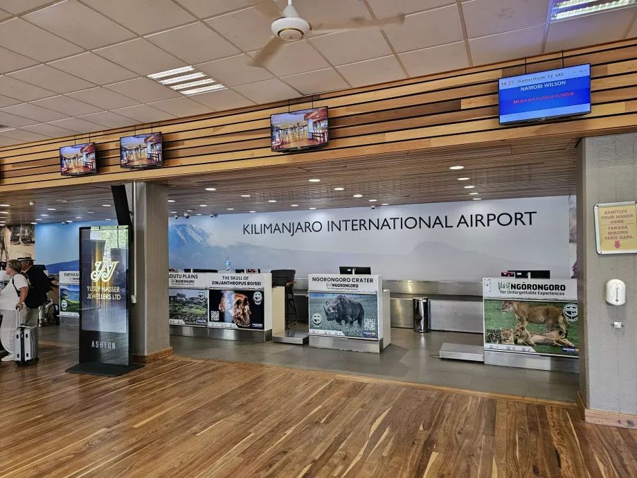 Balcões de check-in