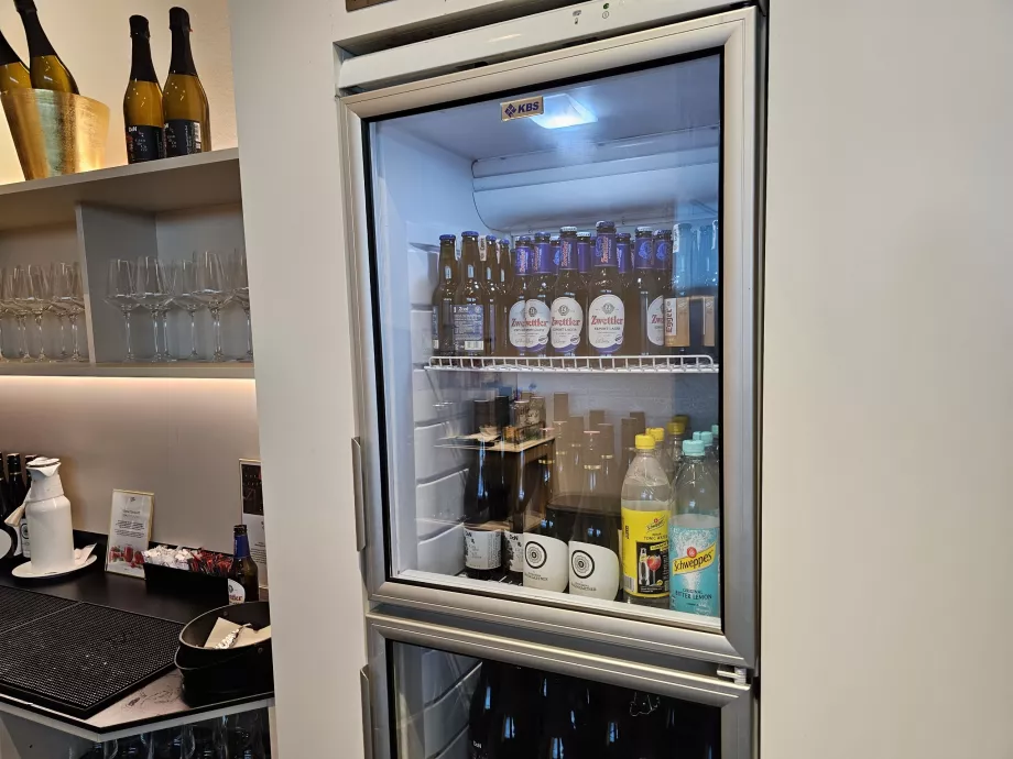 Cerveja e vinho branco