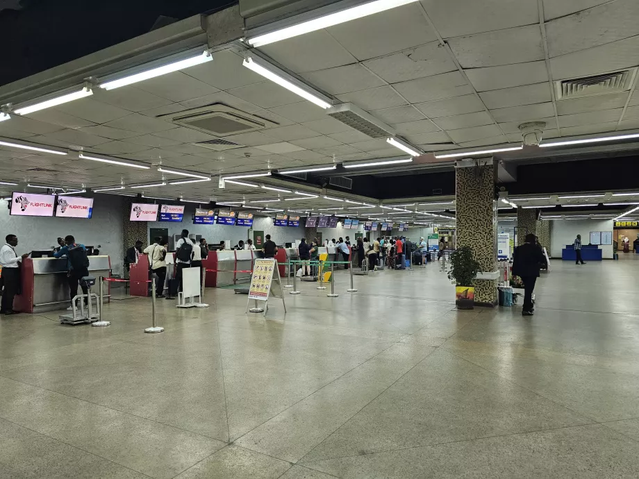 Balcões de check-in Terminal 2