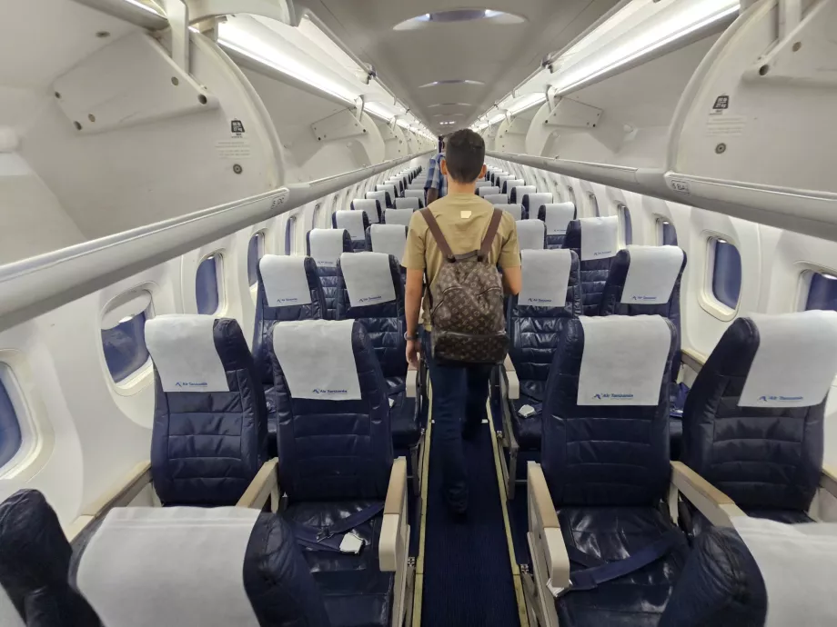 Cabina do Bomardier Dash 400