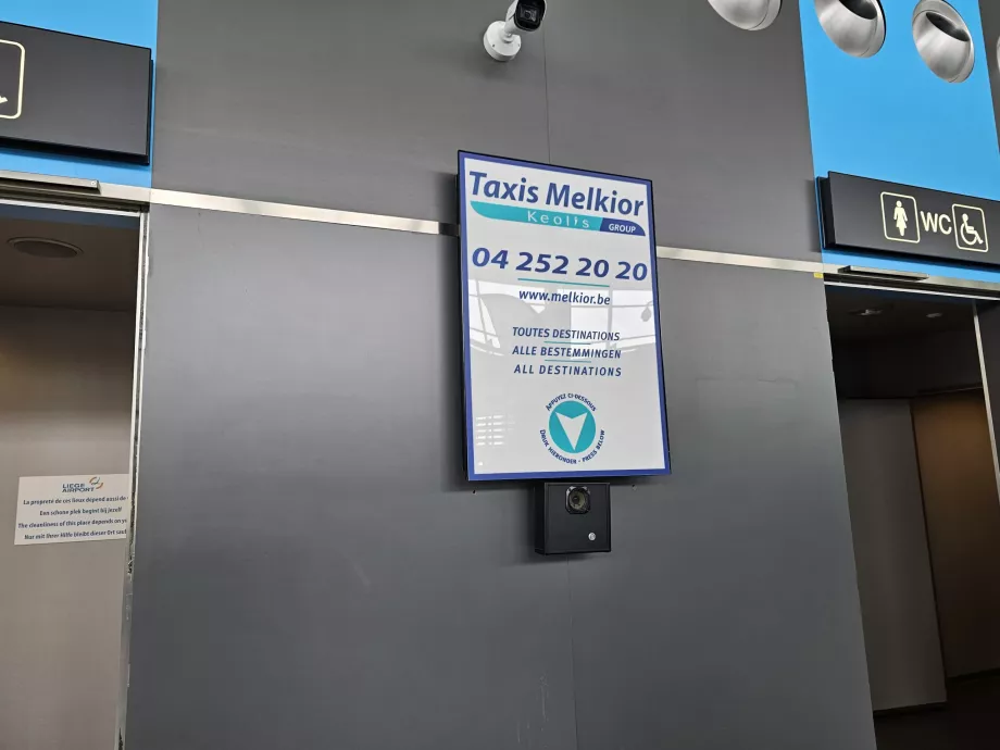 Número de telefone do táxi