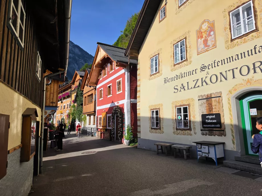 Centro da cidade de Hallstatt