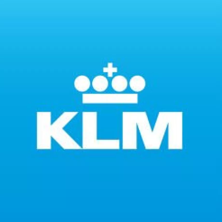 Desconto do logótipo da KLM