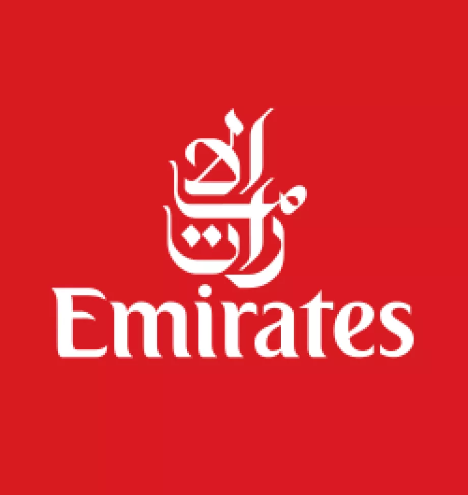 Desconto no logótipo da Emirates