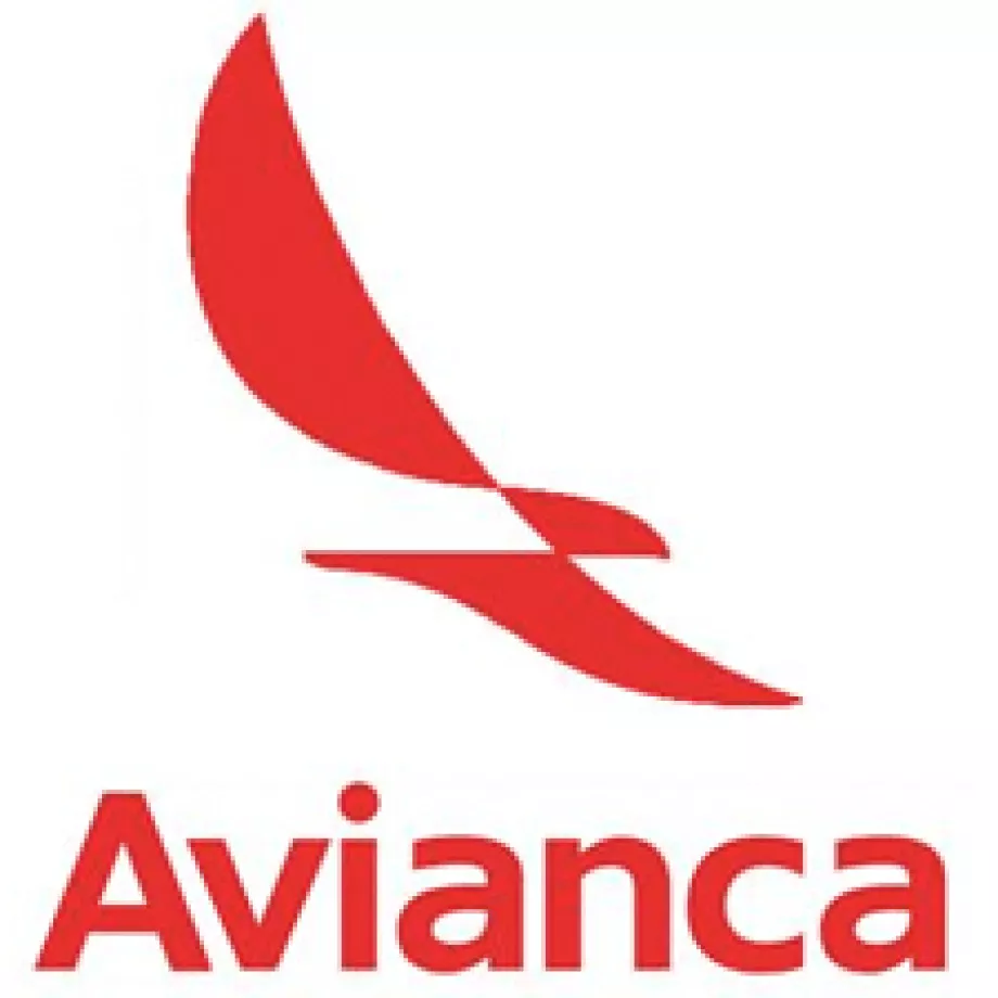 Desconto do logótipo da Avianca