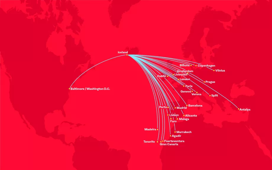 Mapa de linhas para 2025