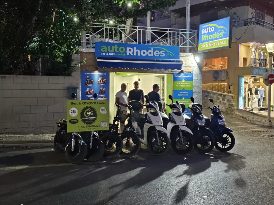 Aluguer de scooters