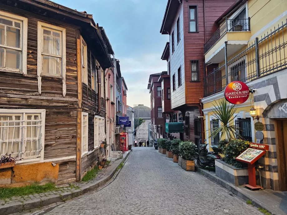 Ruas do bairro de Sultanahmet