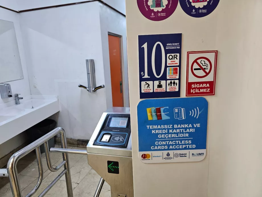 Casas de banho no Grande Bazar