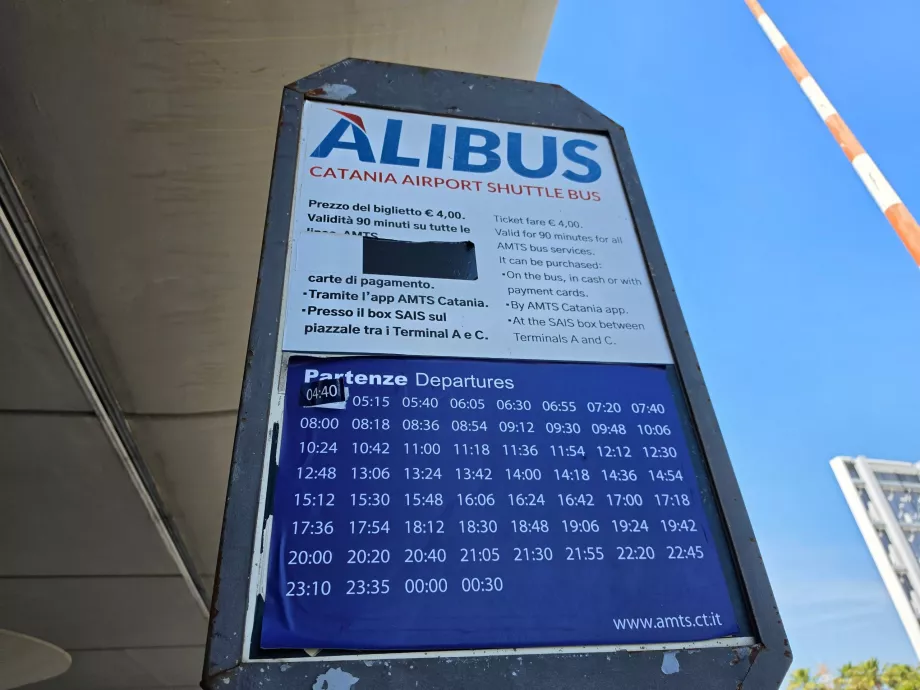 Horário do Alibus