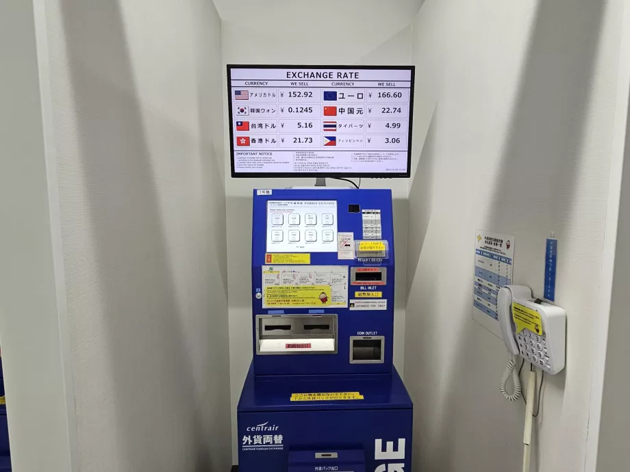 Câmbio automático de moeda