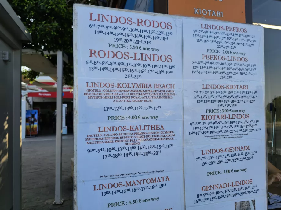 Horário Lindos