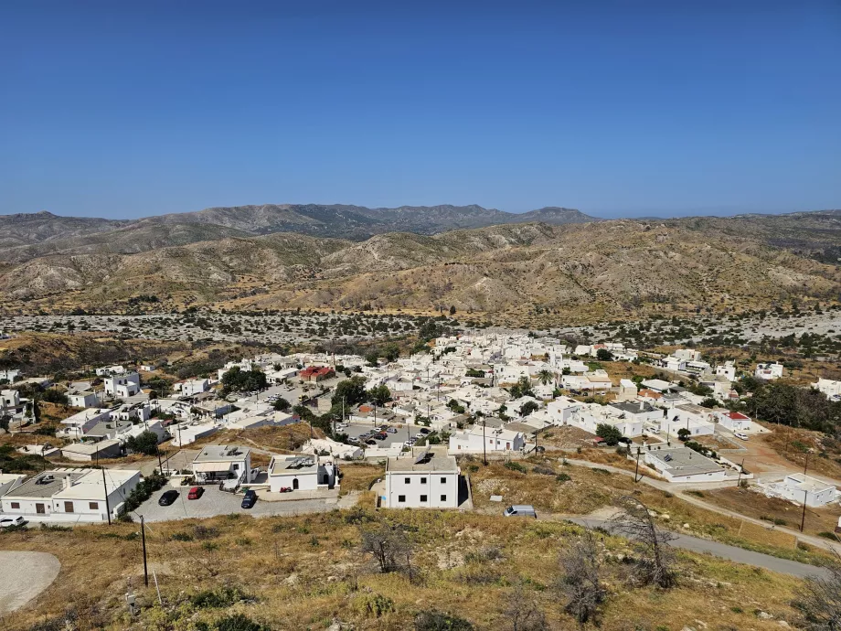 Vista do Castelo de Asklipio