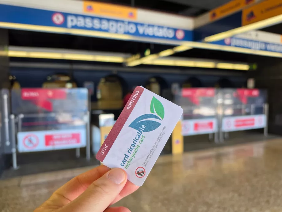Bilhete de papel para transportes públicos