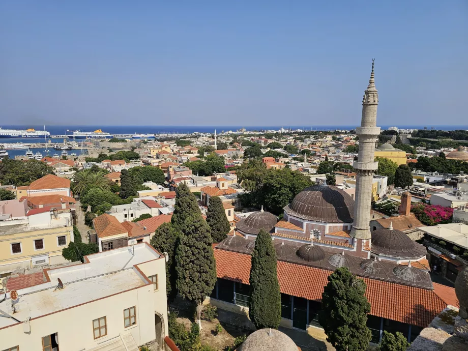 Vista da torre do relógio
