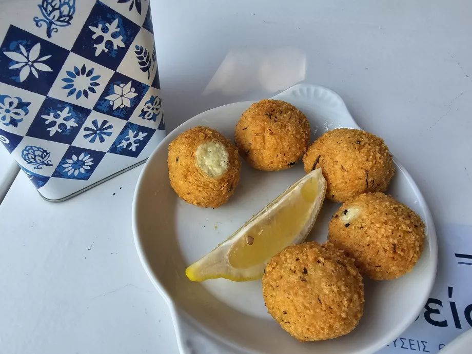 Bolinhas de queijo