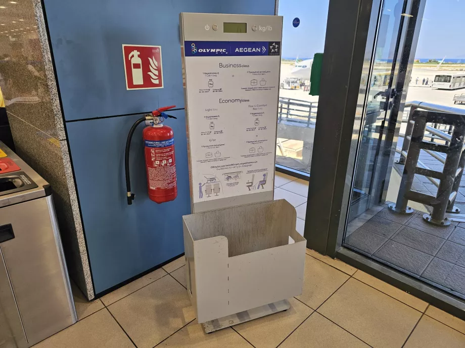 Modelo de bagagem de mão