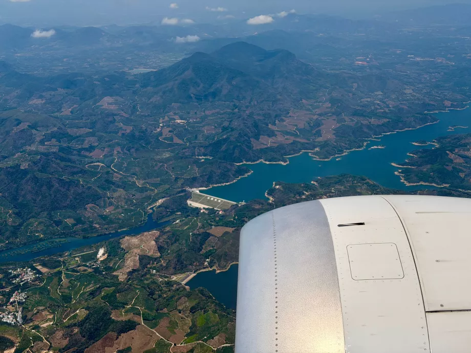 Antes de aterrar em Hainan