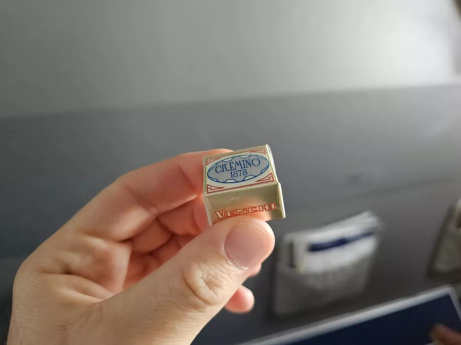 Chocolate antes da aterragem