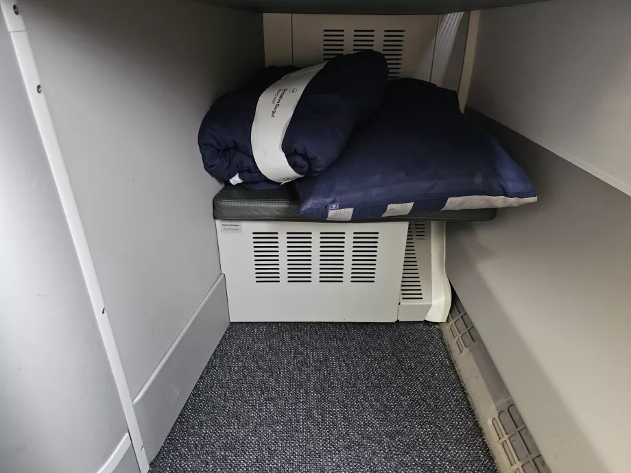 Espaço para as pernas