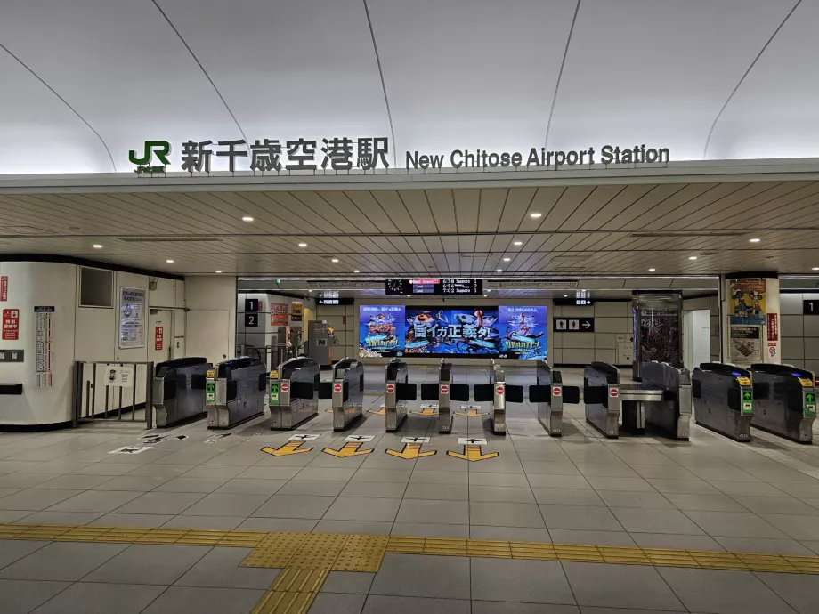 Entrada da estação de comboios