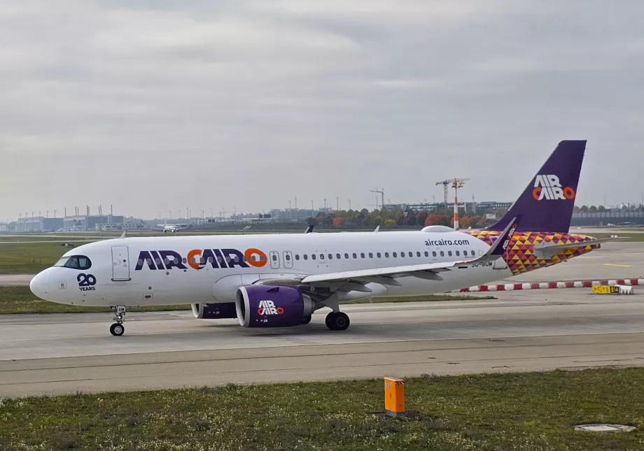 Air Cairo, Airbus A320 em Munique MUC