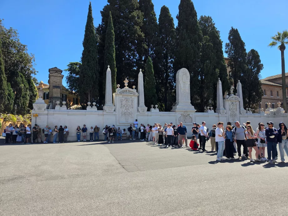 Fila do buraco da fechadura de Aventine