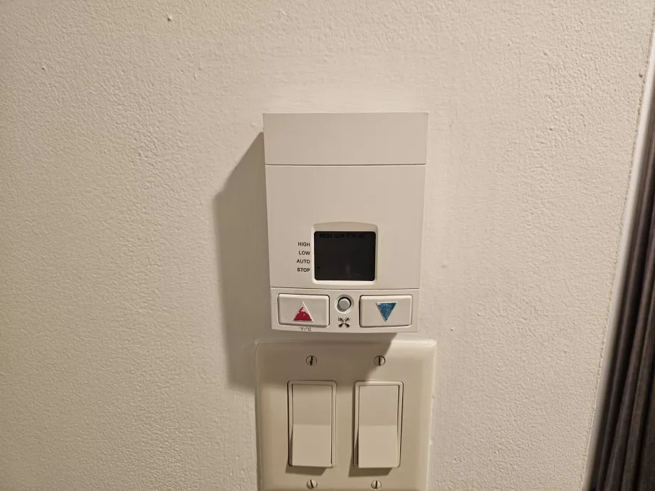 Controlo do ar condicionado