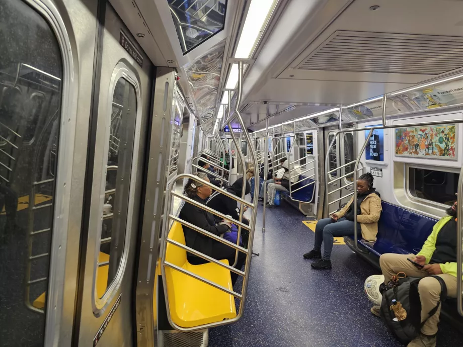 Interior do metro
