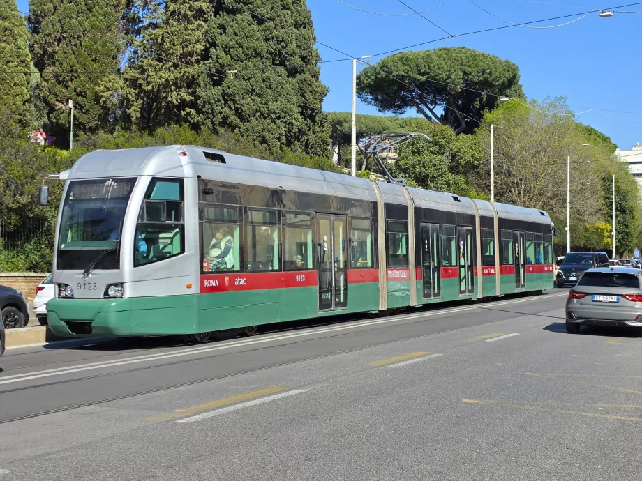 Eléctricos em Roma
