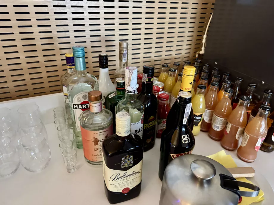 Oferta de bebidas alcoólicas