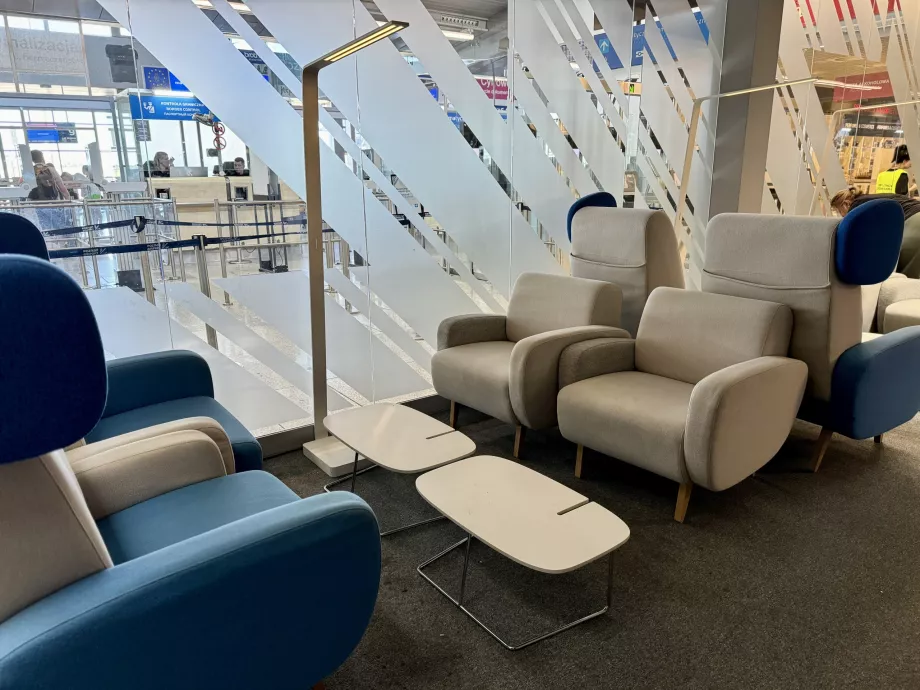 Poltronas confortáveis