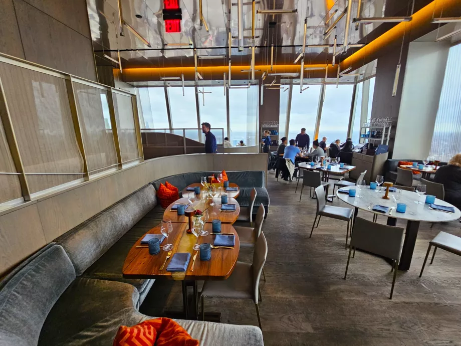 Ambiente de restaurante de pico