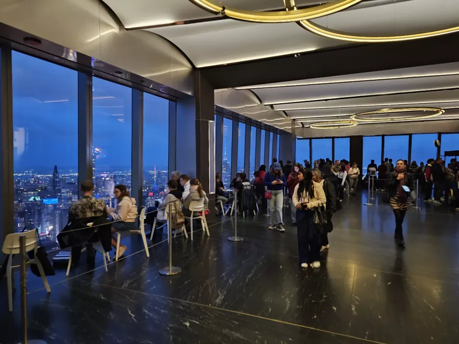 Ponto de vista do bordo - parte interior