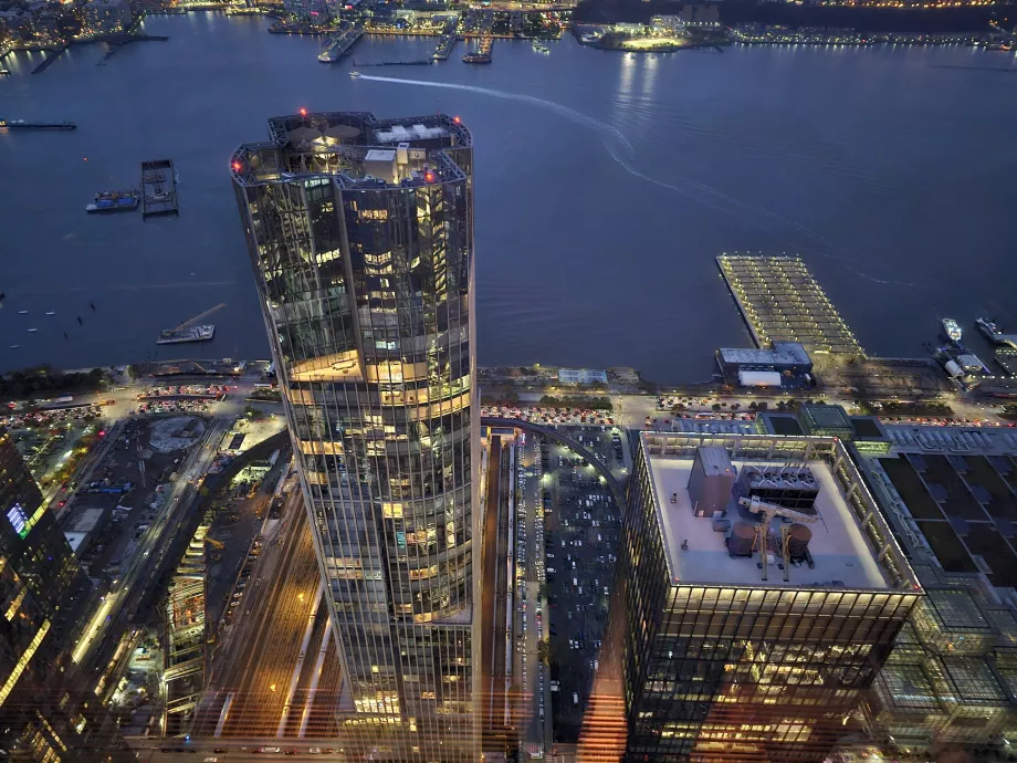 Vista do miradouro interior "The Edge"