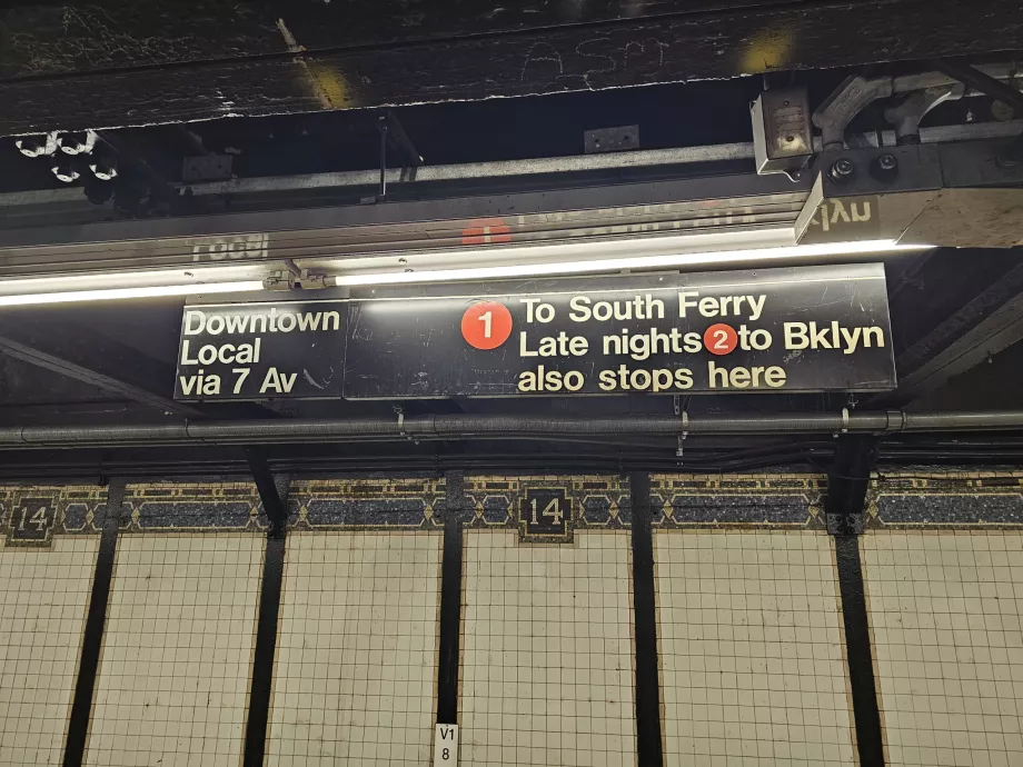 Sinalização no metro