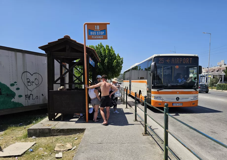 Autocarro em Faliraki