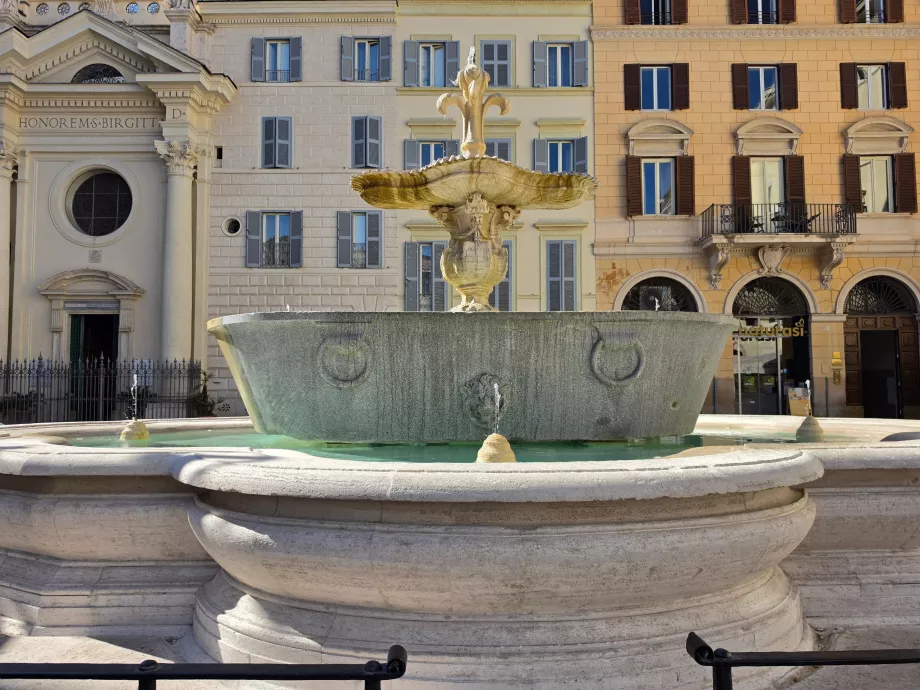 Campo de' Fiori, fonte