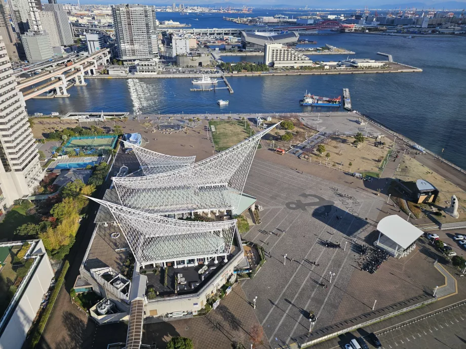 Vista da Torre do Porto de Kobe