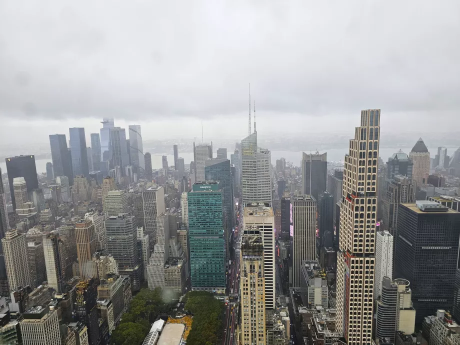 Cimeira One Vanderbilt, vista para a Penn Station