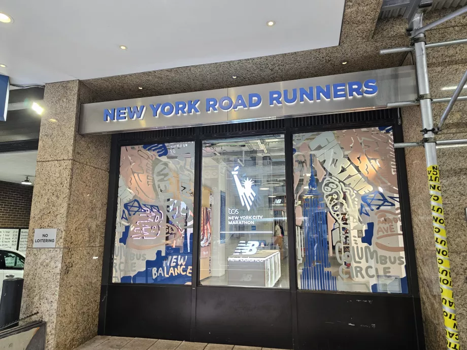 Centro NYRR, depósito de bagagens para os corredores