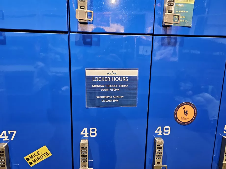 Centro NYRR, depósito de bagagens para os corredores