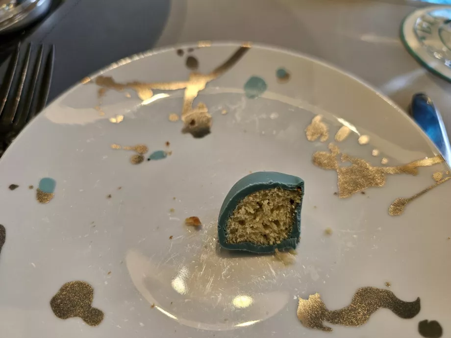 Blue Box, sobremesa fatiada