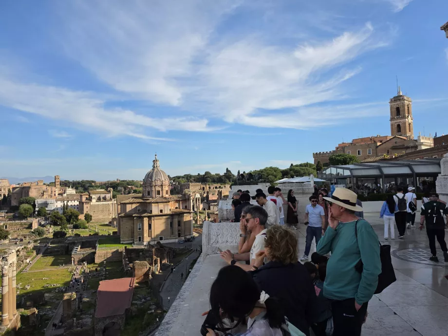 Altare della Patria, parte gratuita