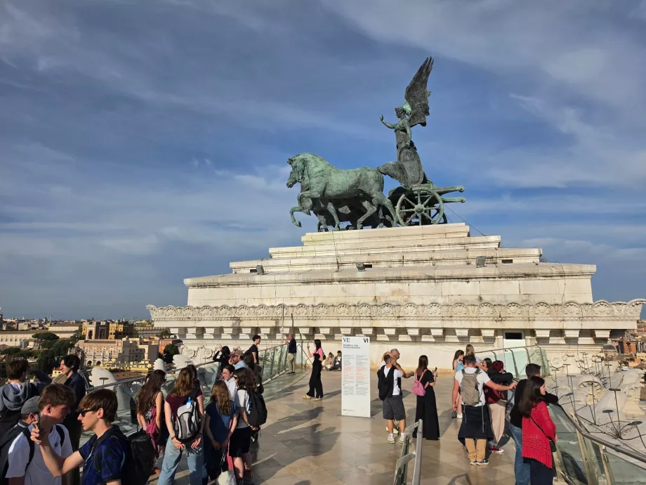 Altare della Patria, parte paga