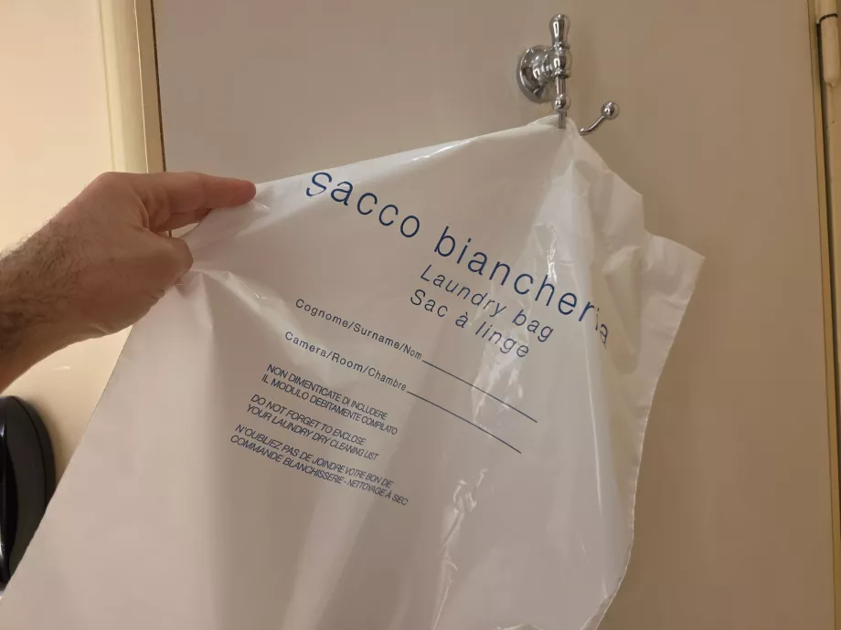 Saco para roupa suja
