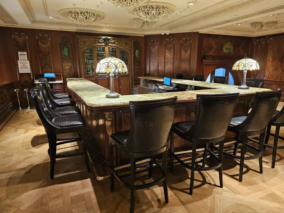 Sala de estar no átrio